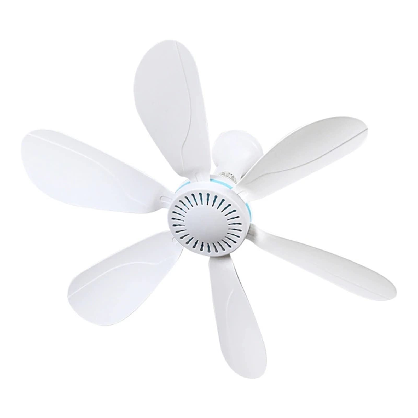 ZUMAHADesktop Fan, Low Voltage Dual-use Small Household Quiet Big Wind Household Mini, With Switch, Ceiling Fan Cooling Energy Saving