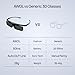 AWOL VISION DLP Link 3D Glasses, Rechargeable Active Shutter Eyewear Compatible with AWOL VISION LTV-3000 Pro and LTV-3500 Pro, Vanish TV & Other DLP-Link 3D projectors (2 Packs)