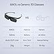 AWOL VISION DLP Link 3D-Brille, wiederaufladbare aktive Shutterbrille, kompatibel mit AWOL VISION LTV-2500, LTV-3500, Vanish TV und Anderen DLP-Link 3D Projektoren (2er-Pack)