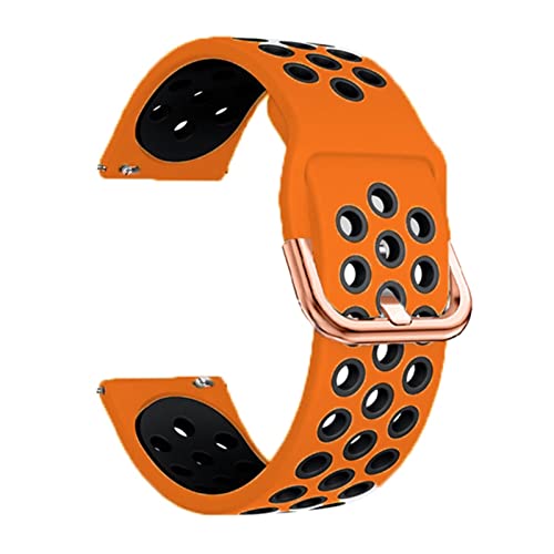 Bracelet en silicone 20mm pour montres Zepp E et GTS 2 Mini