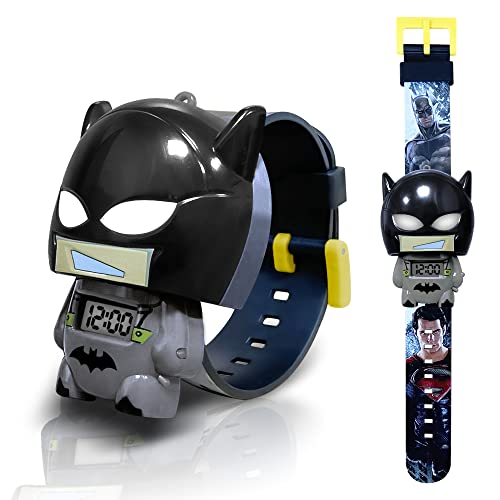 Relojes Niño, Watch Reloj de superhéroe para niños, reloj digital para niños y niñas, fácil de leer, lindo reloj de pulsera de dibujos animados, regalo para día festivo,...
