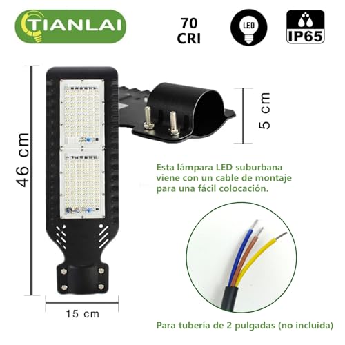 Luminaria LED exterior 6 luminaria led exterior marca Megaluz (3)