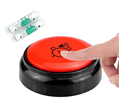 memo24 Talking Button Alarm Clock for the Blind and Visually Impaired, Elderly & Dementia Sufferers. English Male Voice Announces Time/Day/Date, Volume Control Switch, Batteries Included.