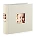 Pearhead Side Photo Album, Holds 200 4"x 6" Photos, Ivory - Perfect Gift for Any New Parent