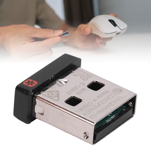 CCYLEZ Receptor USB, Reemplazo Dongle Inalámbrico 2.4GHz para Mouse Keyboard M215 M310 M325 K230 K270 K375S MK Series miniatura 5