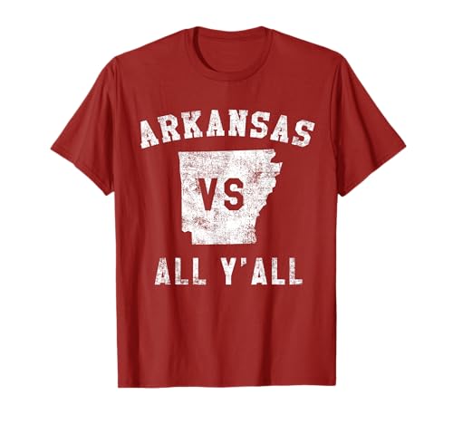 Arkansas vs All Yall for Y'all Men Women Kids T-Shirt