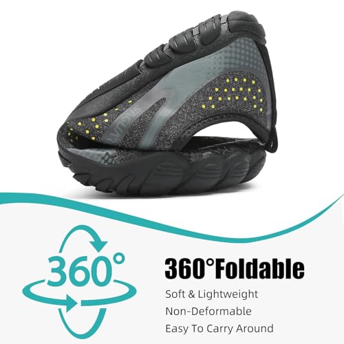 Image of SAGUARO Womens Mens Barefoot Shoes Minimalist Trail Runner Wide Toe Box Zero Drop Outdoor Cross Training Shoe