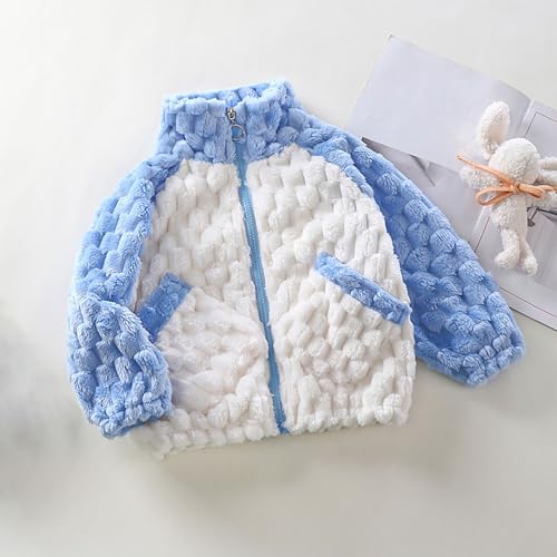 Toddler Little Boy Big Boy Stand Collar Zip Up Long Sleeved Jacket With Pockets Winter Kid Jacket Coat2