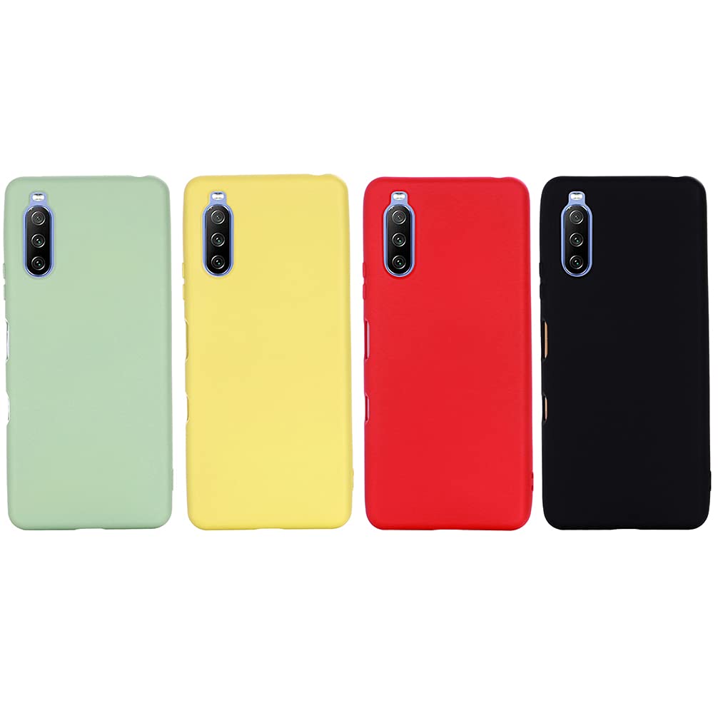 Liner Cover Custodia Morbida Per Sony Xperia 10 III – Antiurto Con Microfibra E Texture Setosa – Protezione Completa – Verde