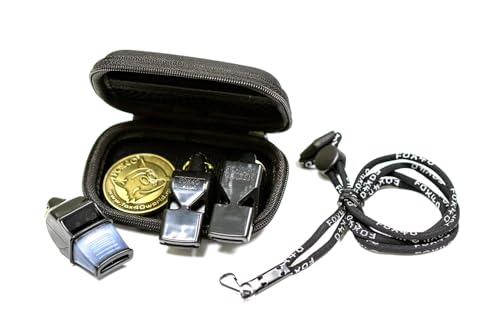 Sifflets Fox 40 Kwik Goal pack de 3 accessoires arbitrage football et sport collectifs