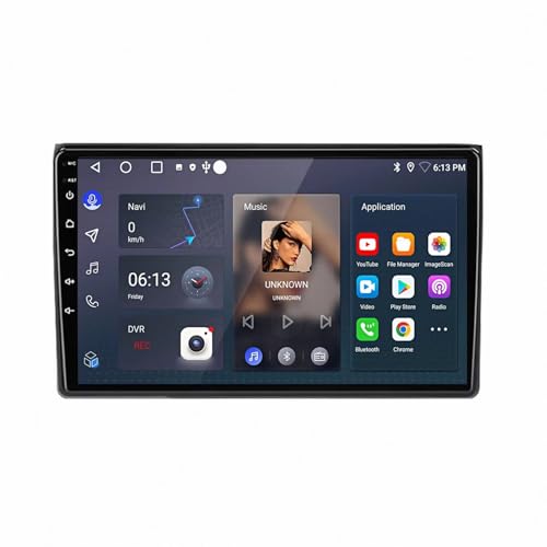 Radio de coche 2 DIN y navegador GPS con cámara trasera para Audi A4 S4 RS4