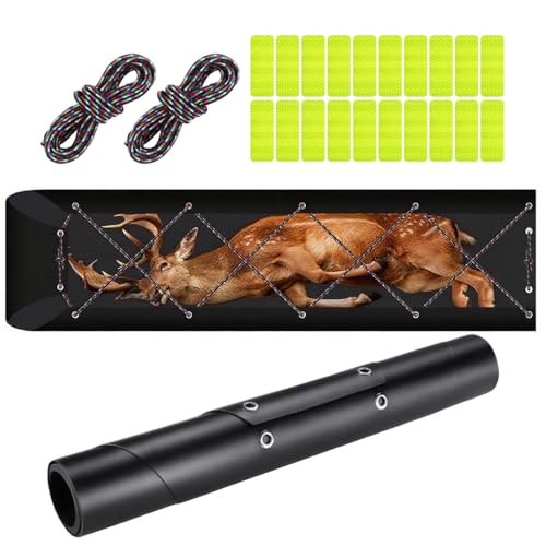 Trineo De Arrastre De Alta Resistencia Reflectante - Accesorios De Jardinería - Reforzado Flexible con Cuerda para La Nieve En El Hielo Caza Deportes De Invierno Al Aire Libre Y Transporte