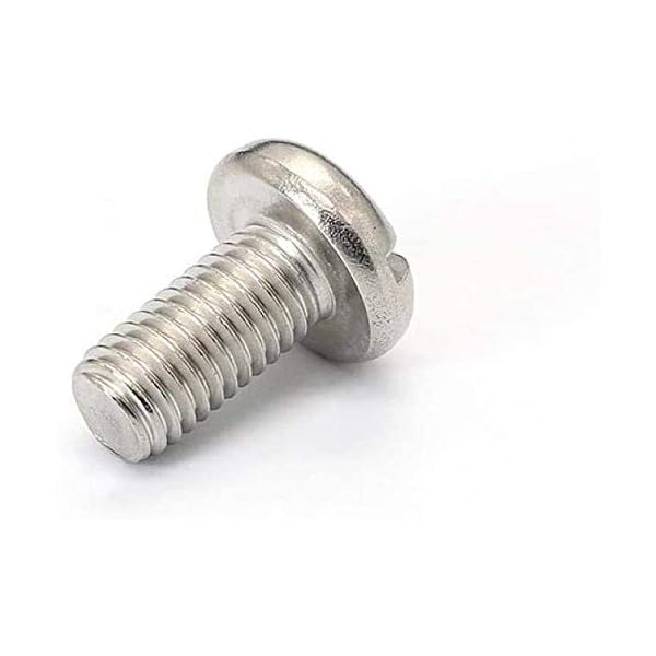 UIZSDIUZ Schraube 304 Edelstahl GB67 Rundkopf Maschinenschrauben M1.6m2 Tausend Handy Computer Fall Reparaturschrauben…