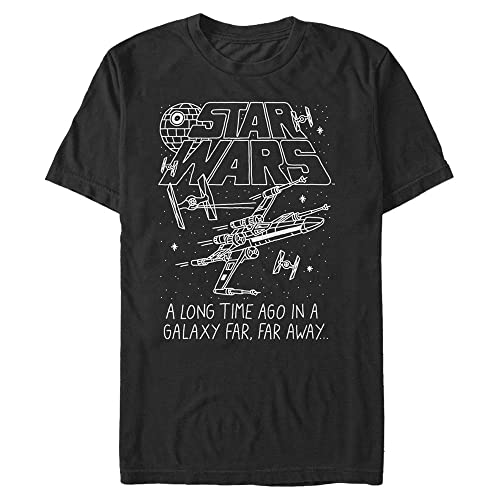 Camiseta Star Wars para maratón de cine con amigos look casual