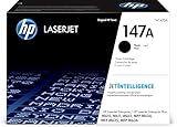 HP 147A W1470A, Cartuccia Toner Originale da 10500 Pagine, Compatibile con le Stampanti LaserJet Enterprise M610, M611, M612, M634, Multifunzione M635, M636, Nero