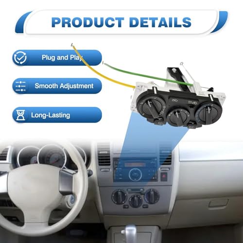 Module commande chauffage AC voiture 14 broches panneau climatisation