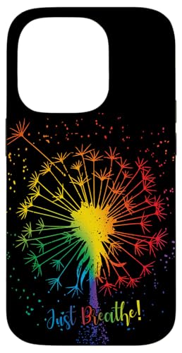 Dandelion Wildflower �^���|�| �K�[�f�� �u���[�Y ���C���{�[�t�����[ �X�}�z�P�[�X iPhone 14 Pro �p