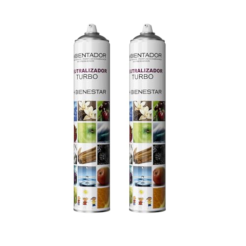 PRIME JJ - Pack 2 Ambientadores Profesional PH Bienestar Turbo Esencia Heno de Paravia 750ml (Pack 2, Heno de Pravia)