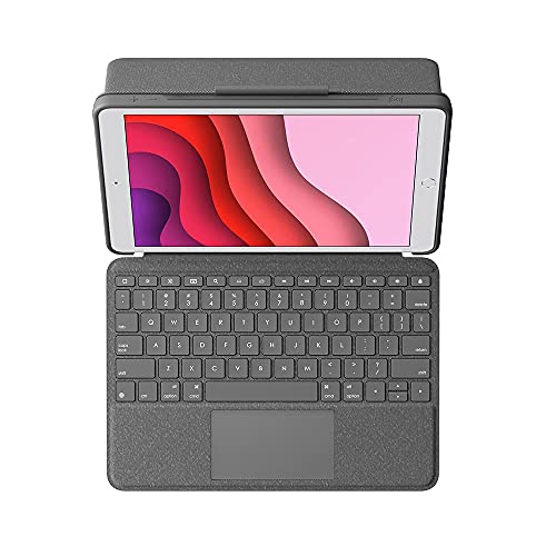 Capa com teclado e touch pad Logitech Combo Touch para iPad 7ª geração