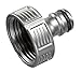 Price comparison product image Gardena Premium Tap Connector, 33.3 mm (G 1 inch): Adapter for taps, Frost-Resistant, Packaged (18242-20)