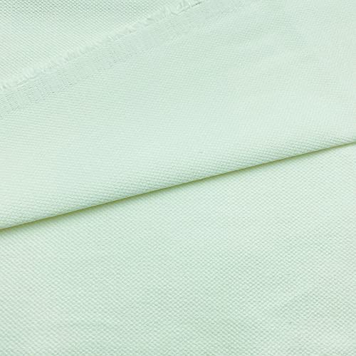 Tissu d'ameublement Panama coton résistant avec finition vieillie blanche 2m