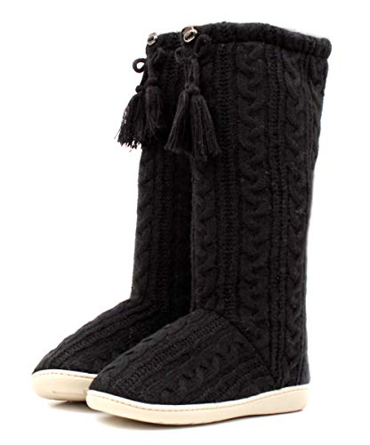 Luckers Women’s Knit Tall Slipper Boot