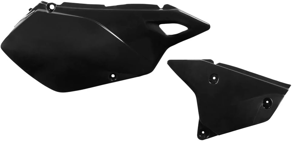 Acerbis Side Panels Black Compatible with Suzuki DR-Z 400 2000-2004/DR-Z 400E 2000-2007/DR-Z 400S 2000-2024/DR-Z 400S 2000-2024/Compatible with Kawasaki KLX400F/KLX400SR 2003-204335-0001