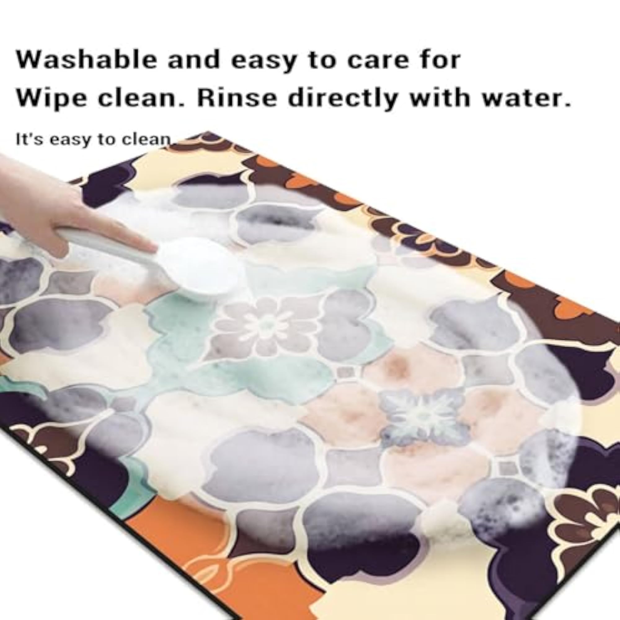 Absorbent Dish Drying Mat & Coffee Machine Mat, Quick Dry