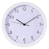 Hama Wandklok MaxR 25 Cm Geluidsarm Wit Orologi da parete