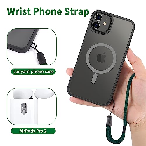 Cell Phone Lanyard 2 Pcs-1 Pcs 30"(Neck Strap×1)+8"(Wrist Strap×1) Black - Photo 55 sur 115