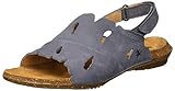 Verschluss: Klettverschluss El Naturalista Damen N5068 Pleasant Wakataua Peeptoe Sandalen, Blau (Vaquero Vaquero), 40 EU