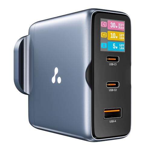 Ambrane 100W Fast Charging Display Charger, Display ...
