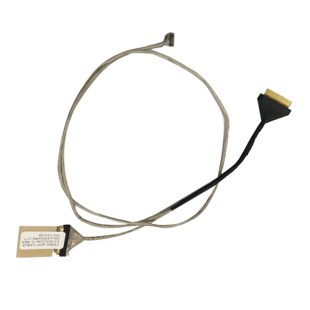 Gintai Cavo per Display LCD PSS40 EDP 30Pin per Lenovo S145-15IWL, S145-15IGM, S145-15AST, S145-15API, S145-15IKB, S145-15IIL, V15-IKB, V15-IWL, V15-IGL, V15-IIL, V15-ADA FS540 DC020023A00