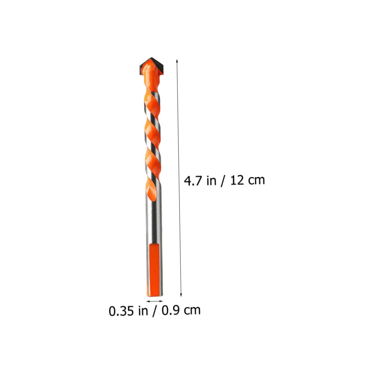 10pcs Self Centering Drill Bit Carbide Tip Drill Bits for Tile Glass Fast Drilling Power