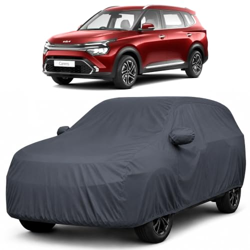 Image of Autofact Premium Car Cover for Carens | All Weather Waterproof Full Body Car Cover | Light-Weight Triple-Stitched Outdoor Shield with UV Protection, Dustproof & Heat-Resistant