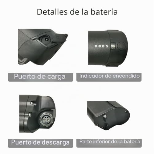 Miniatura 3 de 36v 14ah Ebike Batería Reention Para Megamo Ridon, Para F.Lli Schiano Eel Mini Electric Bike Batería De Litio Extraíble Con Placa De Protección Bms Y Cargador