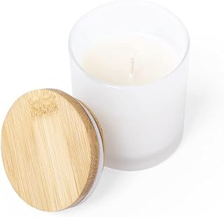 Original vela de línea nature con aroma vainilla. Fabricada en cristal, con tapón de bambú y presentada en atractiva caja ...