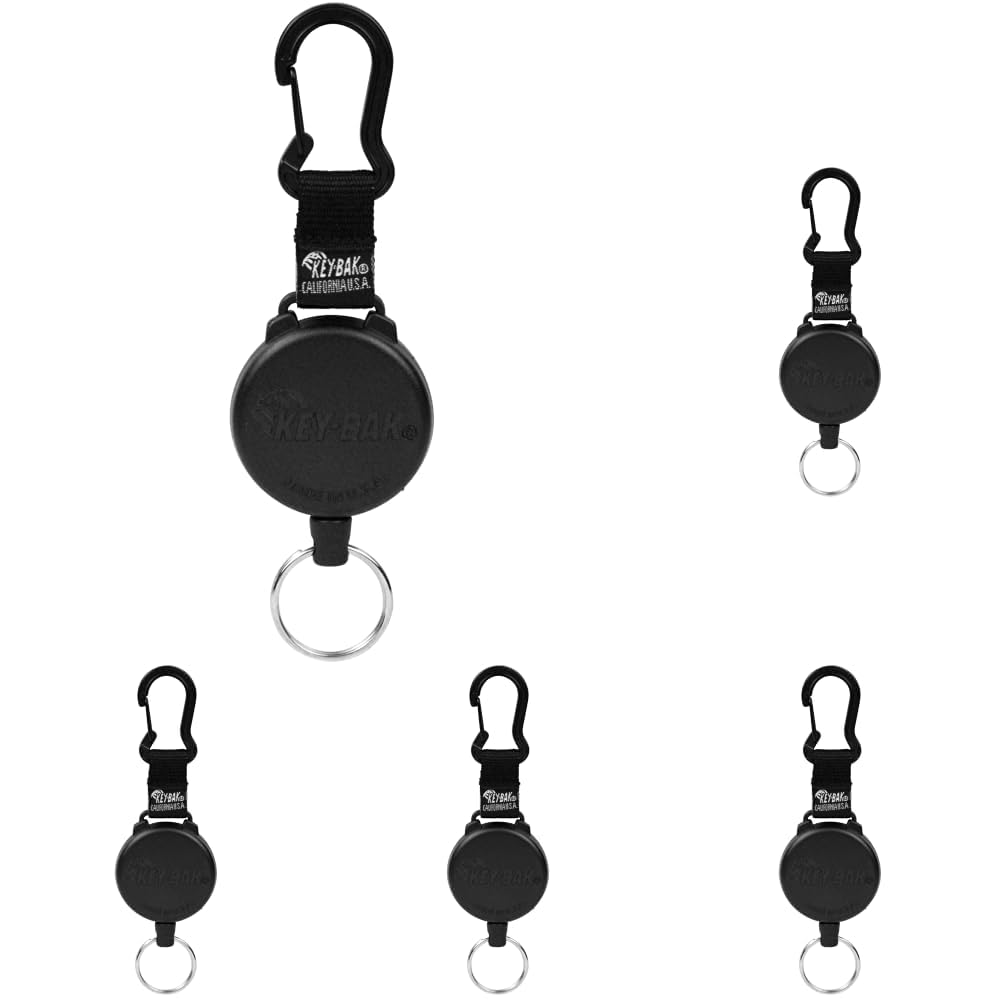 Amazon.co.jp: SK11(エスケー11) KEY-BAK カラビナキーリール 120cm