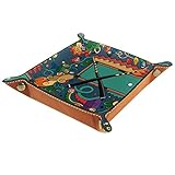 Organizer-Material am Bett: Mikrofaser-Leder und 300 Dpvc. Das Tablett ist wasserdicht, kratzfest und leicht zu reinigen. Wischen Sie es einfach mit einem sauberen, feuchten Tuch ab