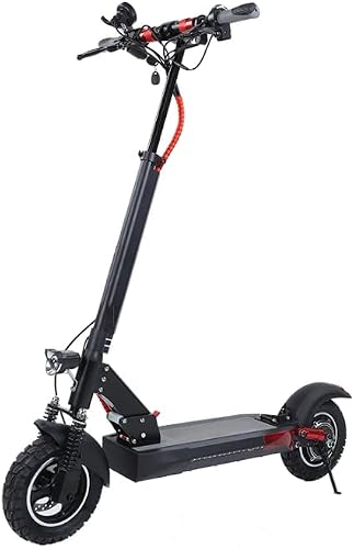 Electric Scooter for Adults,E-Scooter Up to 52MPH 500W 45V Motor 1440WH Battery, 50Miles Long Range 10.5" Tubeless Off-Road All Terrain Scooter Tires, Foldable Kick Electric Scooter with Lights Seat