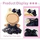 NHQZ , Puppenkleidung, passend für 17cm Stoffpuppe, Puppe Nicht enthalten,Bekleidung Labubu Plush Pullover Hoodie Bekleidung DIY Kinder Geschenke