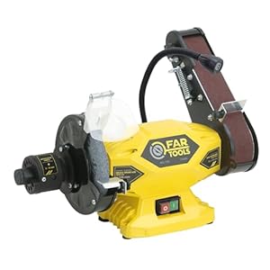 Fartools 110245 slijpmachine, 400 W, diameter 150 mm, geel