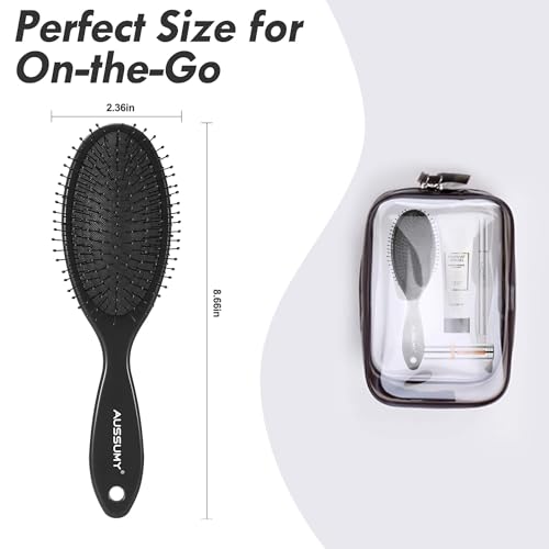 Aussumy YIHBL5D-BGRN Air Cushion Detangling Hair Brush thumb #6