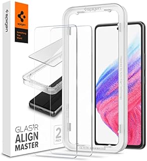 Spigen AlignMaster Tempered Glass Screen Protector for Samsung Galaxy A53 5G - 2 Pack
