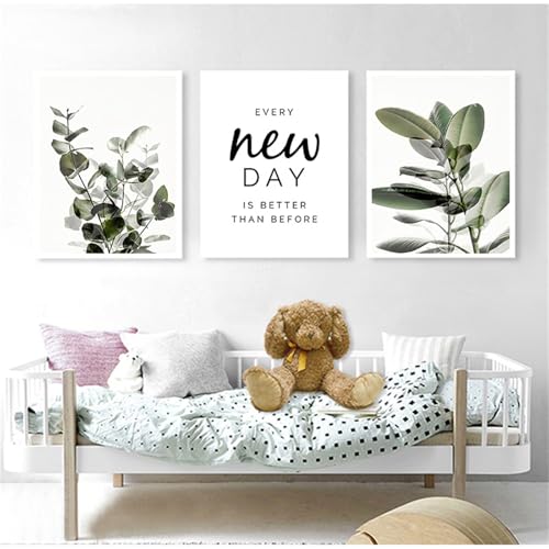 Affiches eucalyptus et plantes vertes pour créer une ambiance bohème dans votre salon