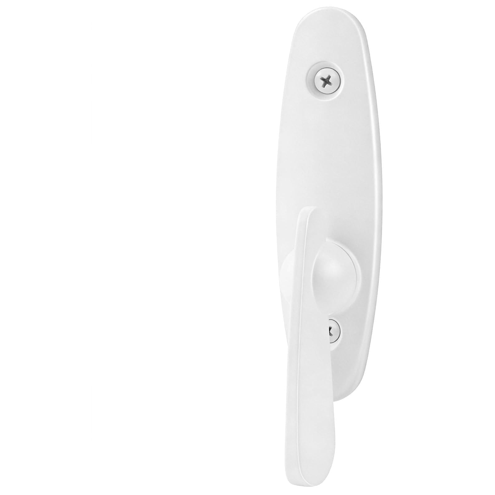 Aluminum Tribeca Style Gliding Door Thumb Latch for Andersen Sliding Door Lock Replacement, 2573609, White