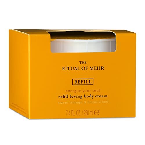 Recharge crème pour le corps Ritual of Mehr soin hydratant de 220 ml