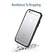 JETech Case for iPhone 6 and iPhone 6s, Non-Yellowing Shockproof Phone Bumper Cover, Anti-Scratch Clear Back (Black)