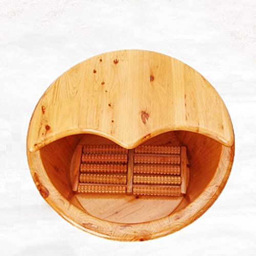 Bañera de pies de madera para masaje y relajación miniatura 2