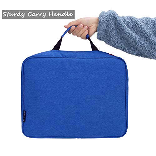 Kislane Carrying Case For 48 Hot Wheels Cars, Kids Toy Cars Storage Case Hold 48 Hot Wheels Cars(Bag Only (Blue) #TOP3